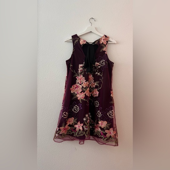 Anthropologie ICE embroidered dress size medium - Picture 5 of 6